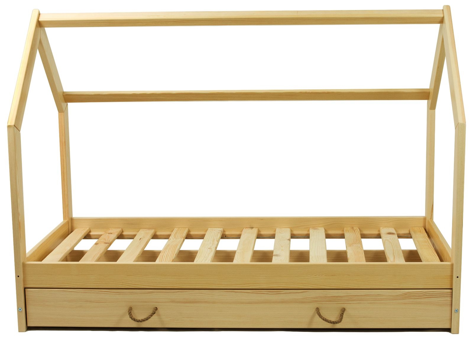 Solid Wooden Scandinavian Style Bed, house bed, modern bed, boys, girls 160 x80 - Picture 10 of 10