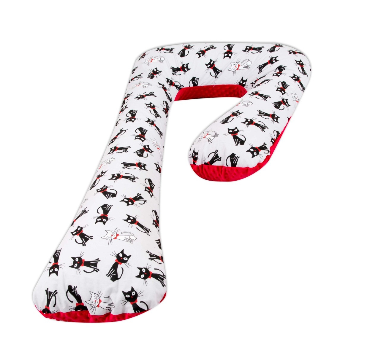 Coussin de maternité, Grossesse/Allaitement, Minky et Coton, forme en 7 - Imagen 27 de 28