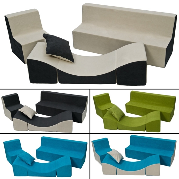 Soft Foam Furniture Set: Chair+Sofa+Coach for Kids, Children, Comfy, Relax,Play