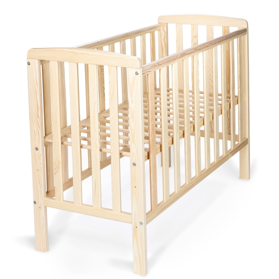 Cot bed, inflant, newborn, baby cot, scandinavian, wooden, modern 100x50cm