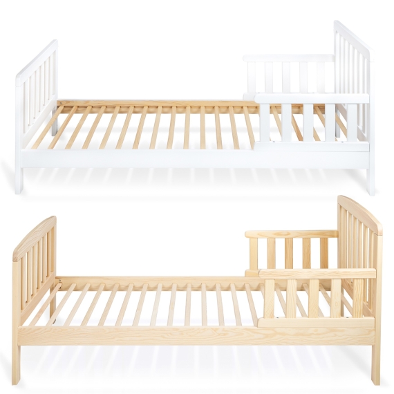 Giraffe bed, modern, scandinavian style, junior, toddler barreirs,wooden 140x70